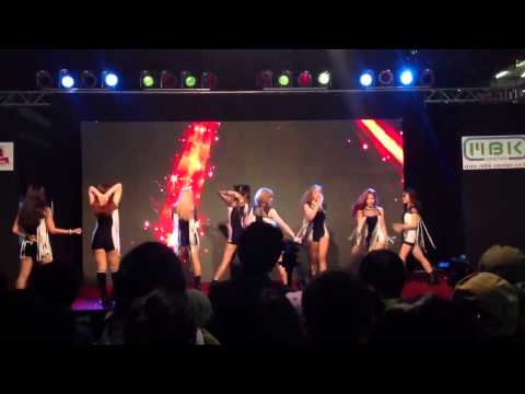130727 Lady luck cover after school - because of you + flash back @hellokorea