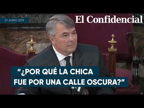 Abogado de La Manada: "No es racional que si la víctima tenía miedo fuera por una calle oscura" Video