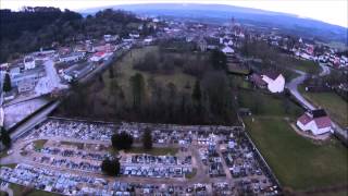preview picture of video 'Essai de drone sur le stade d'Orgelet'