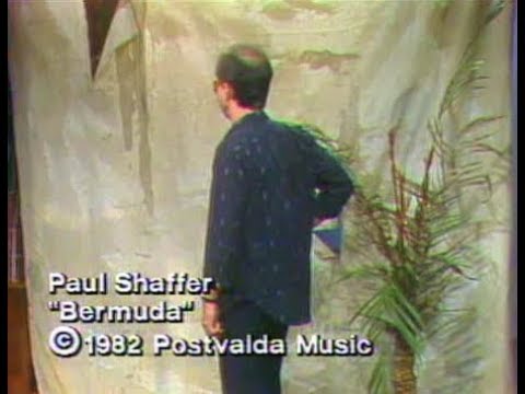 Paul Shaffer's "Bermuda" Collection on Letterman, 1982–84