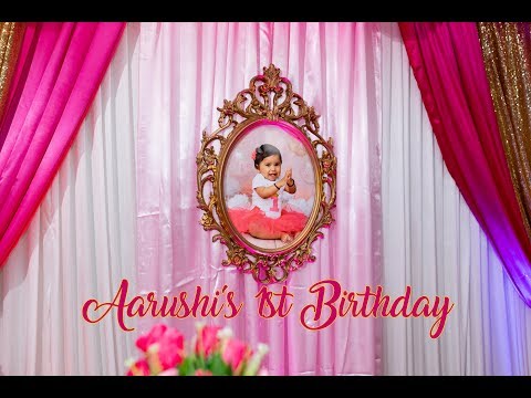 Aarushi's 1st Birthday Celebrations in London by Passion Reels & RCS