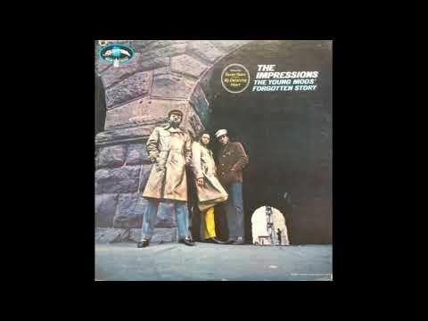 The Impressions "Choice of Colors" promo 45 mono vinyl