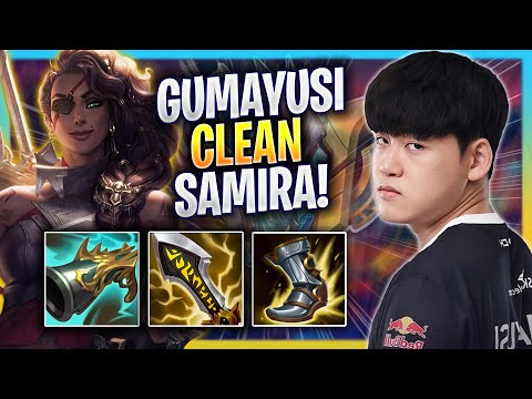 GUMAYUSI IS SO CLEAN WITH SAMIRA! - T1 Gumayusi Plays Samira ADC vs Caitlyn! | Season 2023