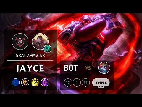 Jayce Bot vs Heimerdinger - EUW Grandmaster Patch 9.24