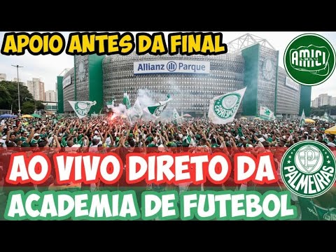 🔴 AO VIVO | APOIO DA TORCIDA NA ACADEMIA DE FUTEBOL | NA BUSCA PELO TETRA DA LIBERTADORES