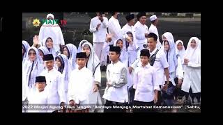 Download lagu Hari santri Di Masjid Agung Jawa tengah,Santri Miftahul Huda Siwatu Wonosobo. mp3