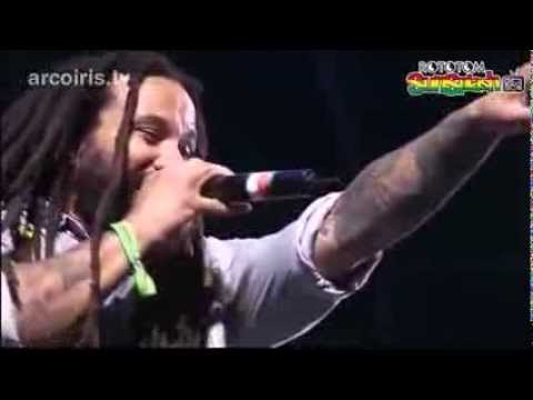 Ky-Mani Marley & Andrew Tosh - Trench Town Rock - live at Rototom 2012