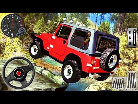 Off-Road Forest Jeep Driving 4x4 SUV Hill Simulator - Android GamePlay