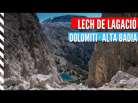 The Lagazuoi lake loop in Alta Badia Dolomites