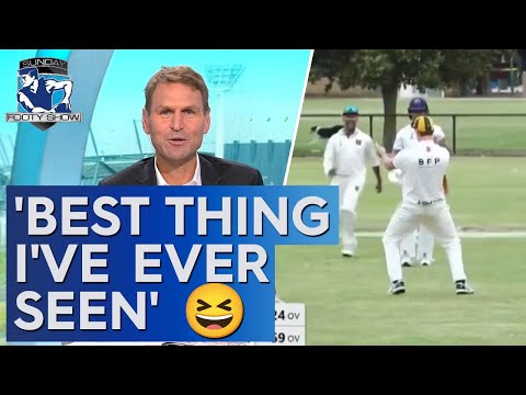 Llordo gets his revenge after copping local cricket send off (WCME) - Sunday Footy Show