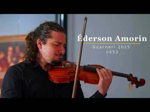Vídeo de Violino Luthier Éderson Amorim 2025 Guarneri 1743 n653