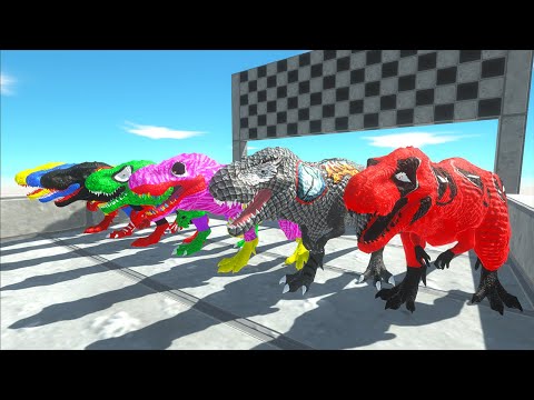 7 T-rex Marvel Dc Team Superman Speed Race Championship Hunting Found Jurassic world evolution 2