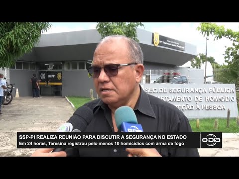SSP-PI realiza reunião para discutir a segurança do Estado 24 01 2023