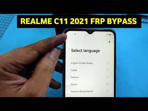 Realme C11 2021 FRP Bypass l Unlock Google Account l Realme C11 FRP Bypass