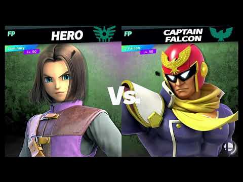 Super Smash Bros Ultimate Amiibo Fights  – 9pm Poll Luminary vs Captain Falcon mp4