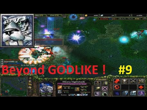 DotA 6.85k - Mirana Beyond GODLIKE ! #9