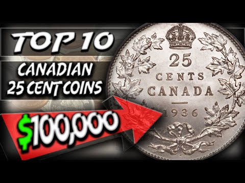 TOP 10 OLD CANADIAN QUARTERS WORTH MONEY!! – Hidden Gems from Circulation!