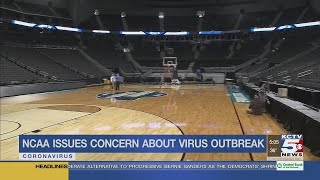 NCAA monitoring coronavirus risks ahead of March Madness