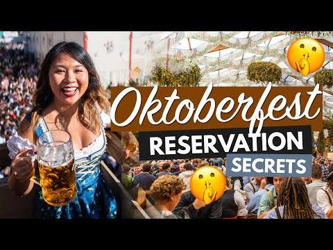 OKTOBERFEST RESERVATION GUIDE | Secret Tips for Oktoberfest 'Tickets' in Munich!