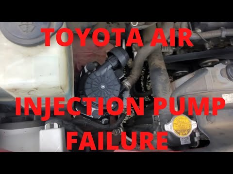 TOYOTA TACOMA CHECK ENGINE LIGHT: p0418, p2441, p2445 air injection pump quick diag