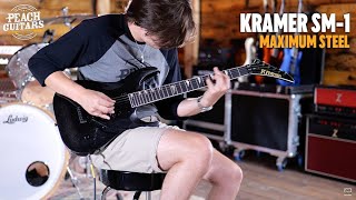 Video thumbnail for No Talking...Just Tones | Kramer SM-1 Maximum Steel by Peach Guitars