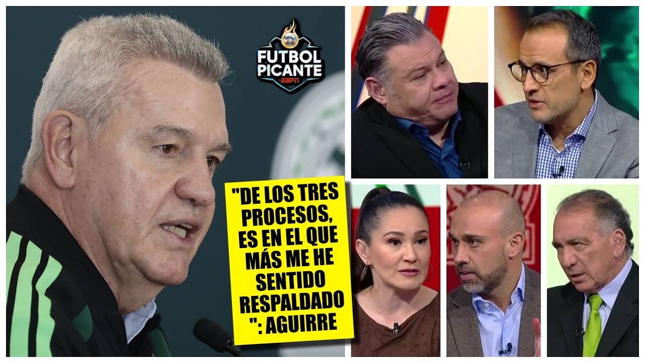 JAVIER AGUIRRE siente MÁS APOYO que nunca. ¿Cariñito para los DUEÑOS de LIGA MX? | Futbol Picante