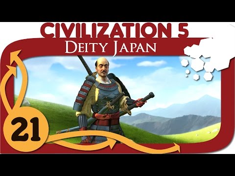 Civilization 5 - Ep. 21 - Let's Play Japan - Civ 5 Deity Gameplay