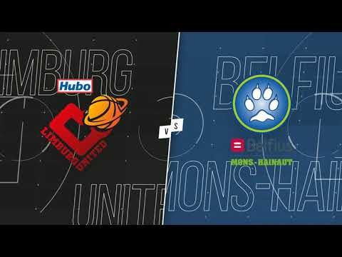 BNXT LEAGUE : Hubo Limburg United vs. Belfius Mons-Hainaut : highlights : 67-68 (26.09.2021)