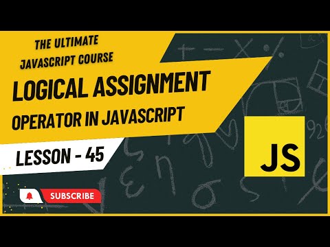 Logical Assignment Operator In Javascript Hindiurdu Javascript Tutorial 45