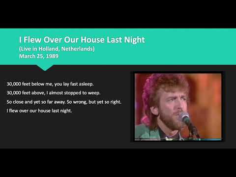 Keith Whitley - I Flew Over Our House Last Night (Live in Holland, Netherlands 1989)
