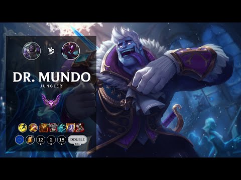 Dr. Mundo Jungle vs Kha'Zix - EUW Master Patch 12.11