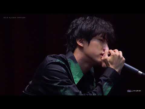 [4K]180527 Aladin fansign Jin - PART 2 Talking & Handsome Moments