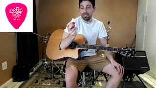 Video thumbnail for Dunlop Delrin 500 Guitar Pick Review by Guitar Pick Zone