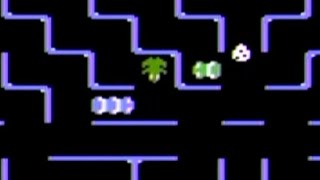 Serpentine Atari 8 Bit 400 800 XL XE Gameplay