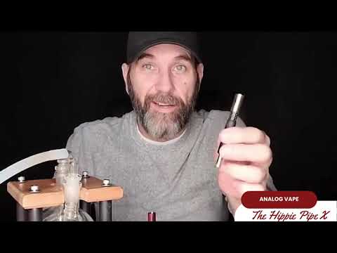 The Hippie Pipe X with a Silver Jacket