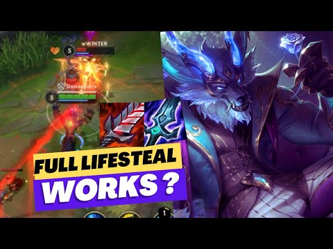 FULL LIFESTEAL WARWICK JUNGLE WILD RIFT BUILD WORKS ?