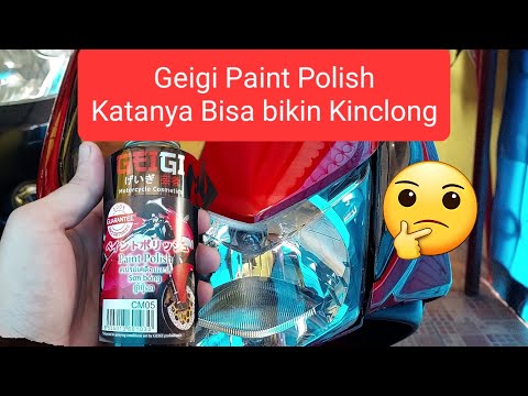 Nyoba Produk Samurai Geigi Paint Polish