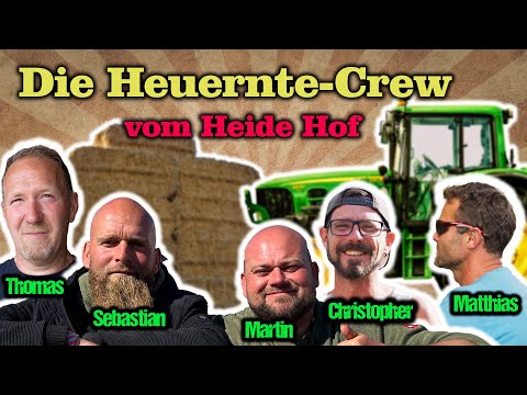 Von Morgen bis Mitternacht: Heuernte auf dem Heide Hof