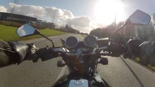 Riding Home from the Mega Motorcycle Store