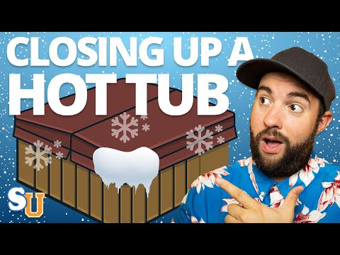How To WINTERIZE Your HOT TUB in 11 Steps