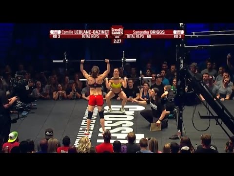 CrossFit Open 13.5  CAMILLE LEBLANC  vs  SAMANTHA BRIGGS
