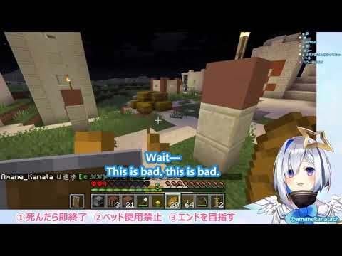 【ENG SUB/Hololive】Kanata's Funny Moments in Minecraft
