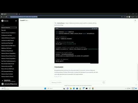 Selenium Scroll Not Working Python
