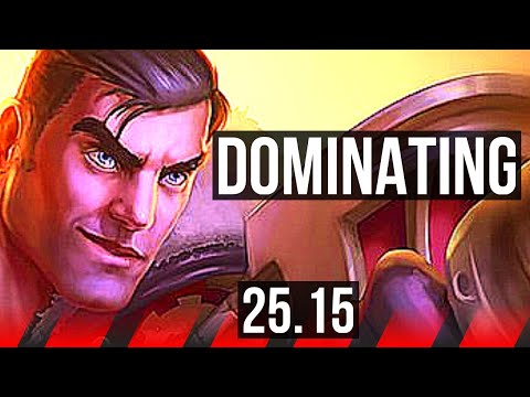 JAYCE vs YASUO (TOP) | 11/2/8, Dominating | KR Diamond | 25.15