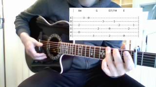 Judy by John Renbourn - Guitar lesson - Part one
