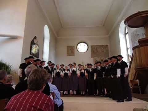 Jodlerclub Echos des montagnes Mont-Soleil - Là-haut Cantonale Bernoise 2018