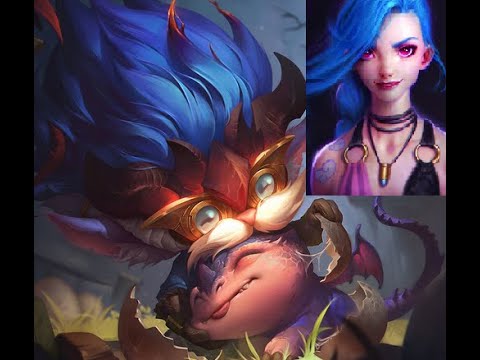 Heimerdinger Vs Jinx Round 1    Tahm Kench Thresh Bottom