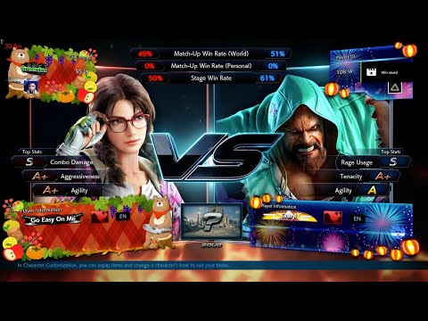 Greenbu Julia vs Brawler Marduk | TEKKEN 7