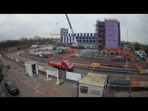 Holiday Inn Express Trafford Construction Time Lapse Video