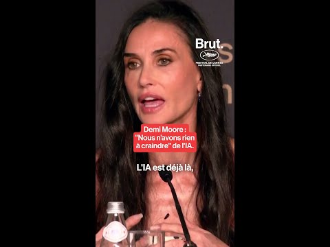 Demi Moore advierte que Hollywood no podrá frenar la IA